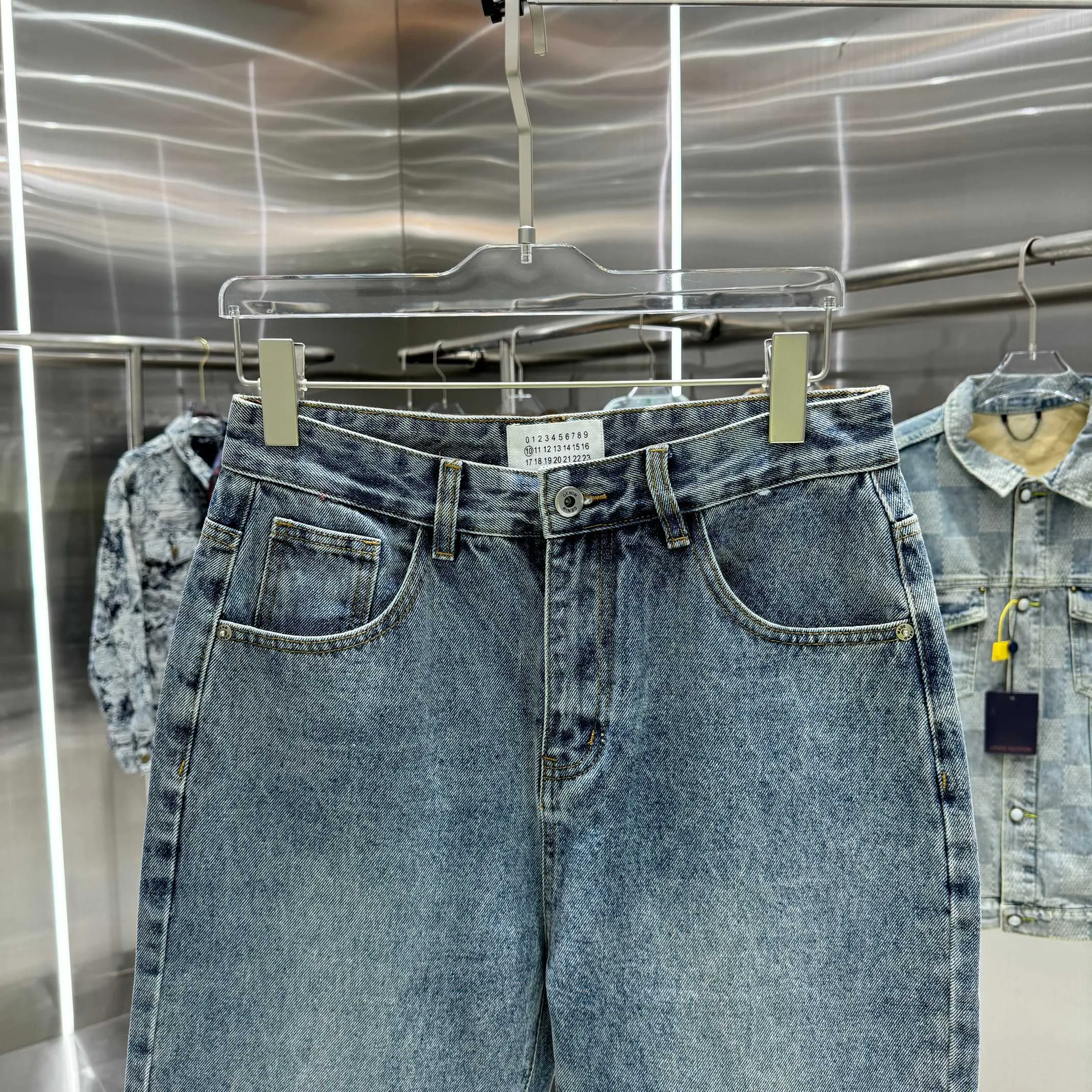 MM 6 25 LOGO ！ ~ ! , ! , Versatile Size：28 30 32 34 36 ：Blue